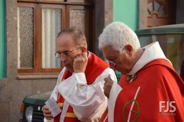 Procesión religiosa por las calles de El Ejido (Foto Francisco Javier Santana)